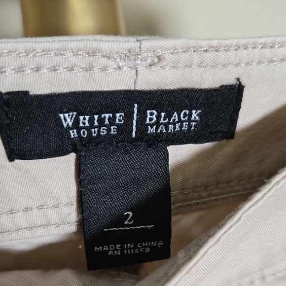 White House Black Market Beige Skirt - Picture 3 of 5